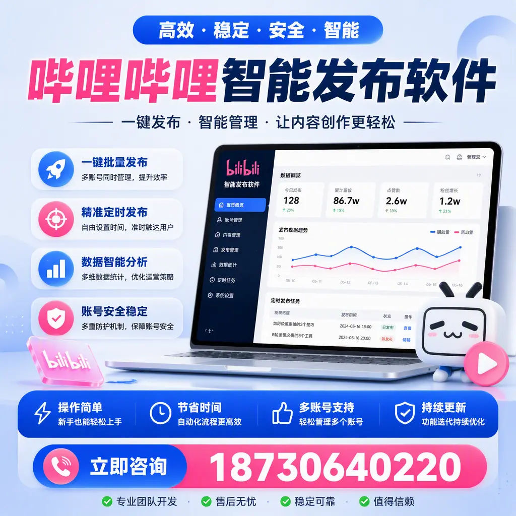 如何在 成都 制定有效的哔哩哔哩智能发布策略